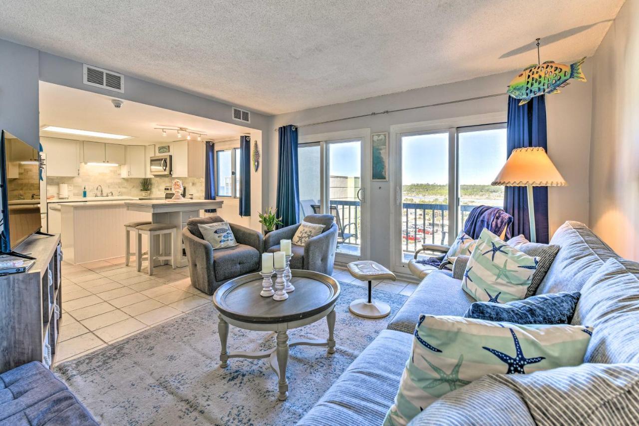 Panama City Beachfront Condo, Near Pier Park! Kültér fotó