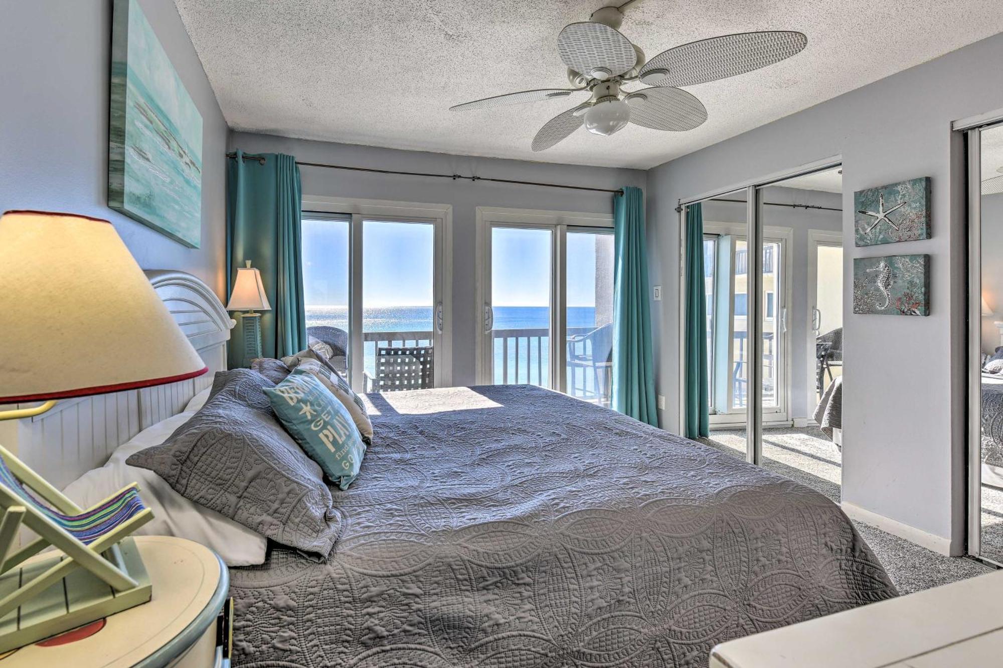 Panama City Beachfront Condo, Near Pier Park! Kültér fotó
