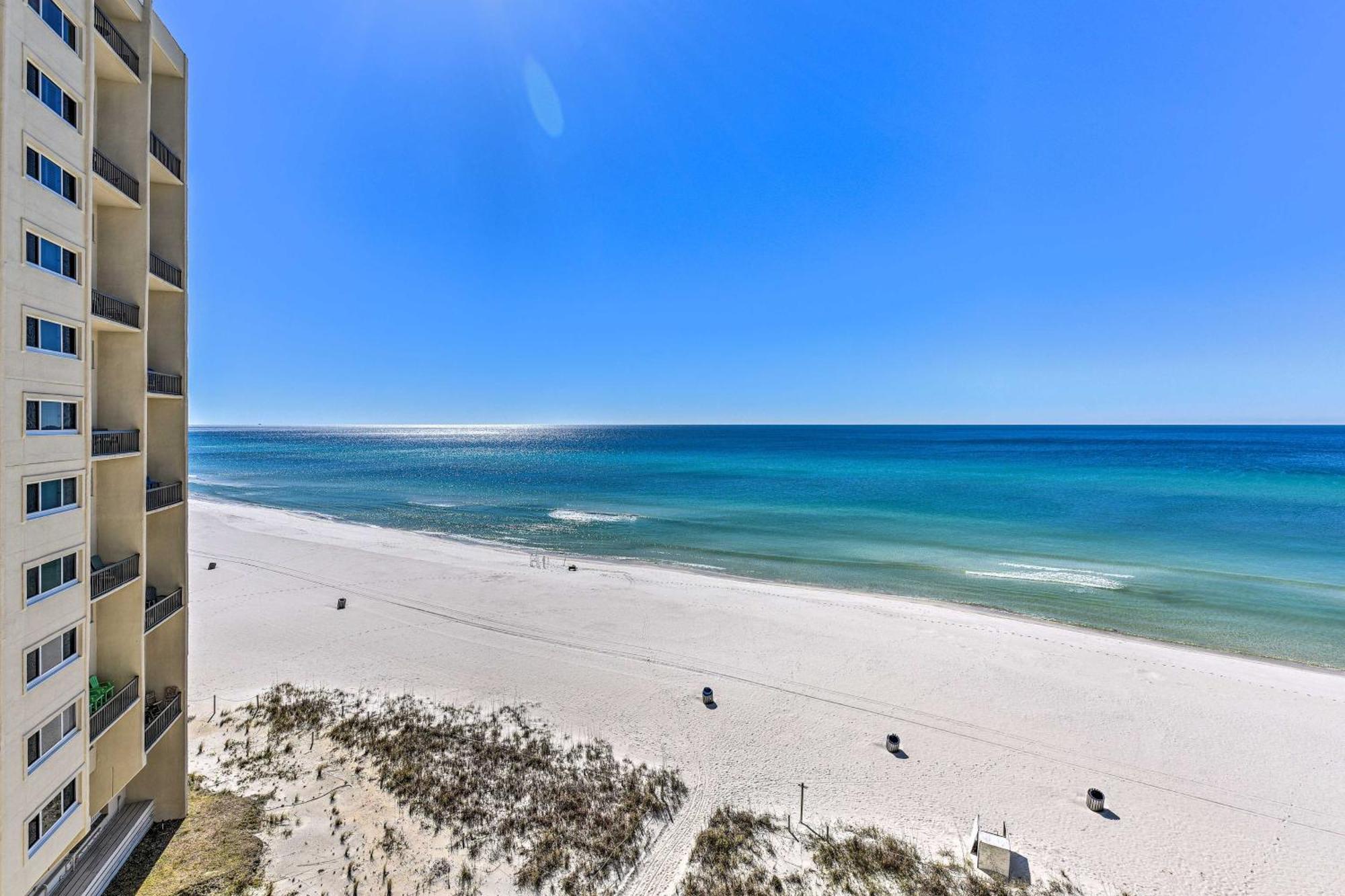Panama City Beachfront Condo, Near Pier Park! Kültér fotó