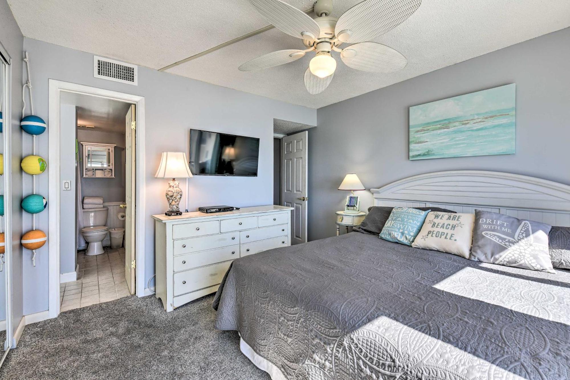 Panama City Beachfront Condo, Near Pier Park! Kültér fotó