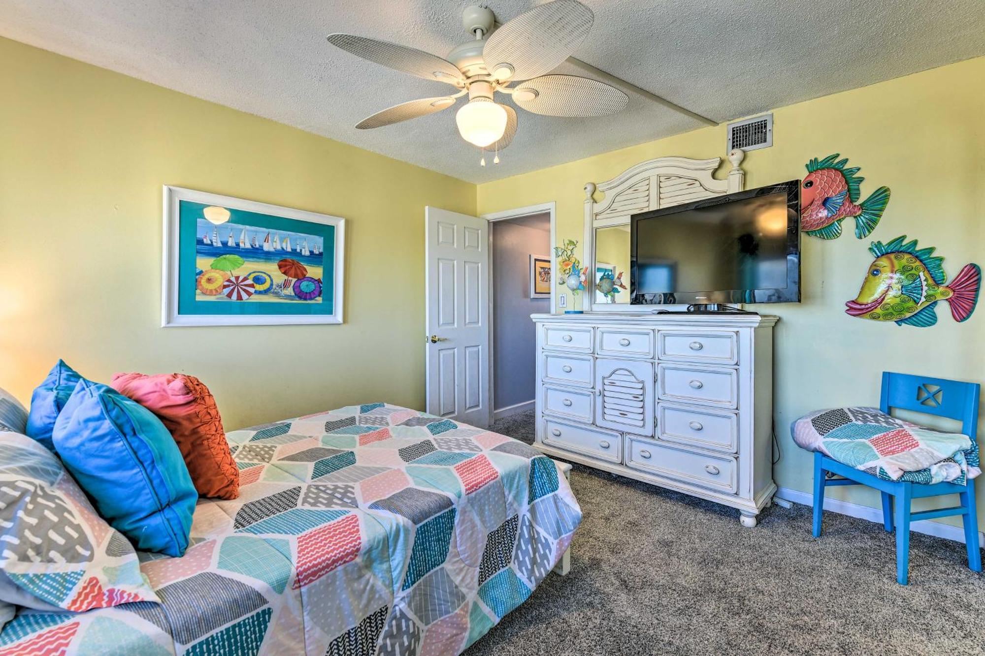 Panama City Beachfront Condo, Near Pier Park! Kültér fotó